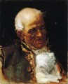 キャバレロの画家ホアキン・ソローリャの肖像